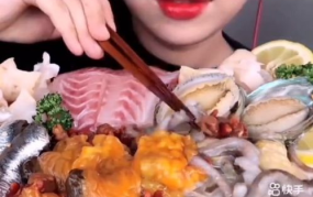 韩国小姐姐吃海鲜生的,探索海鲜生食的独特魅力